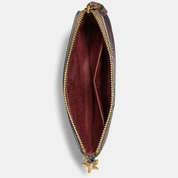 COACH Wristlet & Charms Metallic Wine Box Gift Set - Picture 8 of 8